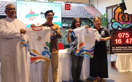 Rayakan Satu Abad Gereja Kotabaru, Umat Lintas Iman Diajak Tuntaskan Lari 100 Kilometer