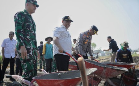 TMMD Sengkuyung Dimulai di Berbah, Harda Targetkan Kalurahan Makin Mandiri