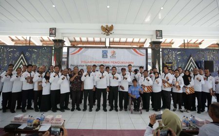 Pengurus KORMI Tingkat Kapanewon Dilantik, Danang Dorong Budaya Hidup Sehat