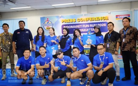 Indomaret Gelar Fun Run Perdana di Yogyakarta, Targetkan 5.000 Peserta