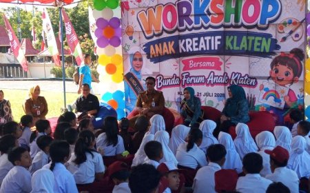 Bupati Klaten Titip Pesan Penting di Hari Anak Nasional
