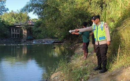 Seorang Anak Tewas Tenggelam di Sungai Kedungbener Kebumen