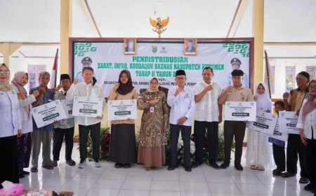 Baznas Kebumen Salurkan Rp1,56 Miliar ZIS untuk 3.082 Mustahik