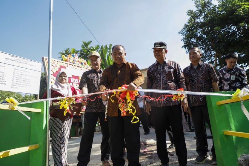 Bupati Sleman Resmikan Jembatan Berjo Kidul-Berjo Kulon