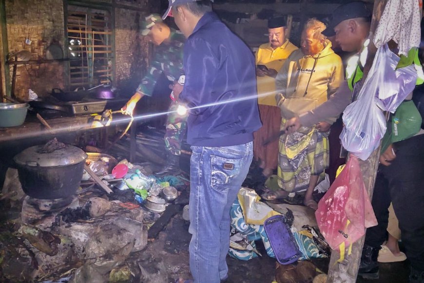Dapur Rumah di Puring Terbakar, Satu Orang Terluka