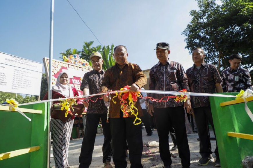 Bupati Sleman Resmikan Jembatan Berjo Kidul-Berjo Kulon