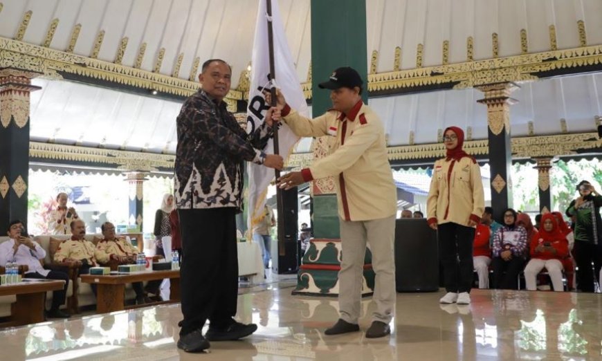 Optimis Juara, Bupati Harda Lepas 303 Pegiat Forda II DIY asal Sleman