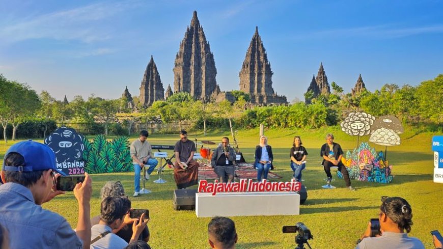 Target 85 Ribu Penonton, Prambanan Jazz 2026 Digelar Tiga Hari