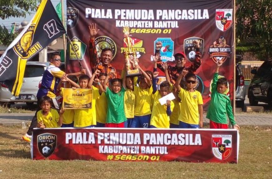 Pemuda Pancasila Bantul Gelar Kompetisi Sepak Bola Usia Dini