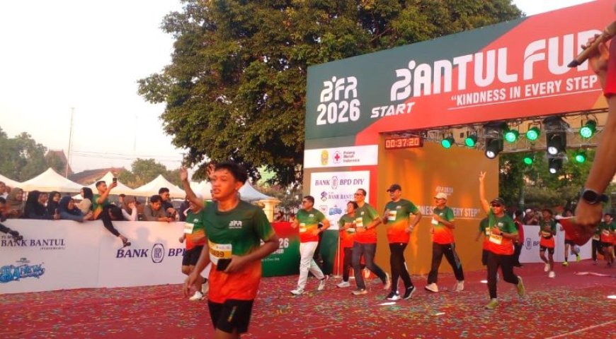 Lebih dari 5 Ribu Pelari Mengikuti Bantul Fun Run 2026