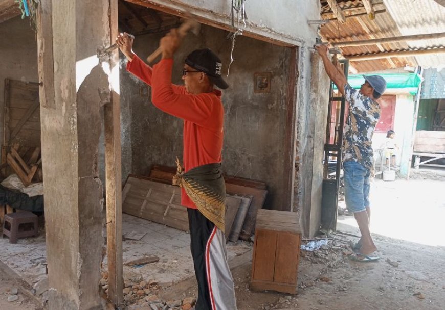 Pengosongan 11 Juli, Pedagang Pasar Kraguman Klaten Sibuk Berbenah