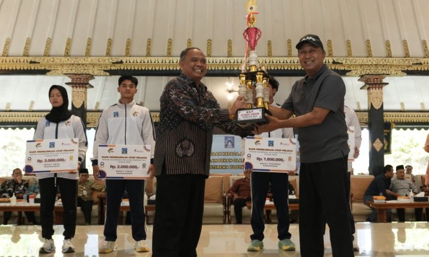 Juara Umum Popda DIY 2026, Pemkab Sleman Beri Penghargaan Atlet dan Pelatih