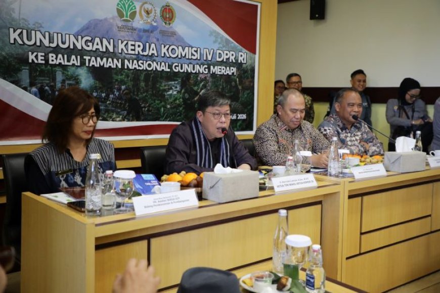 Komisi IV DPR RI Kunjungan Kerja Spesifik di Balai TNGM