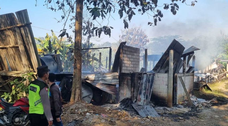 Kandang Ayam di Padureso Terbakar, Kerugian Peternak Capai Rp750 Juta