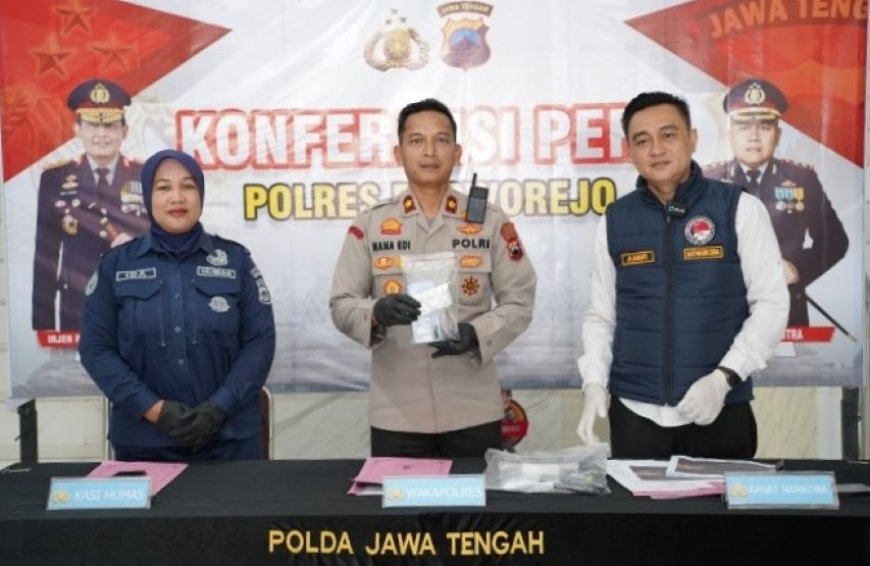 Satresnarkoba Polres Purworejo Bongkar Jaringan Obat-obatan Berbahaya