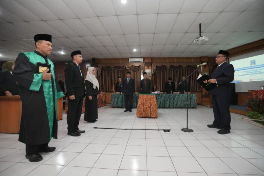 Bupati Sleman Lantik Pejabat Administrator Dukcapil