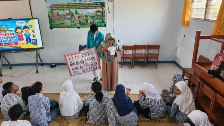 STIKES Surya Global Yogyakarta Perkuat Proteksi Diri Siswa Tunagrahita