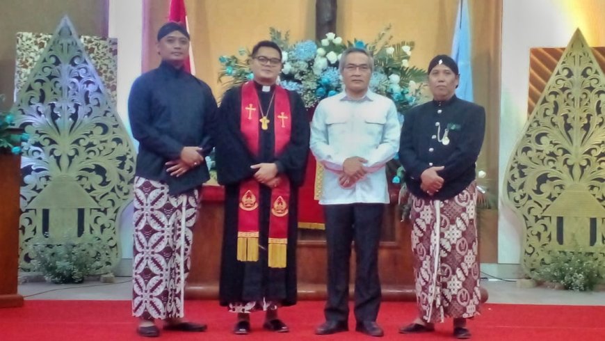 GKJ Wonocatur Miliki Pendeta Baru, Bupati Bantul Harap Bawa Kedamaian