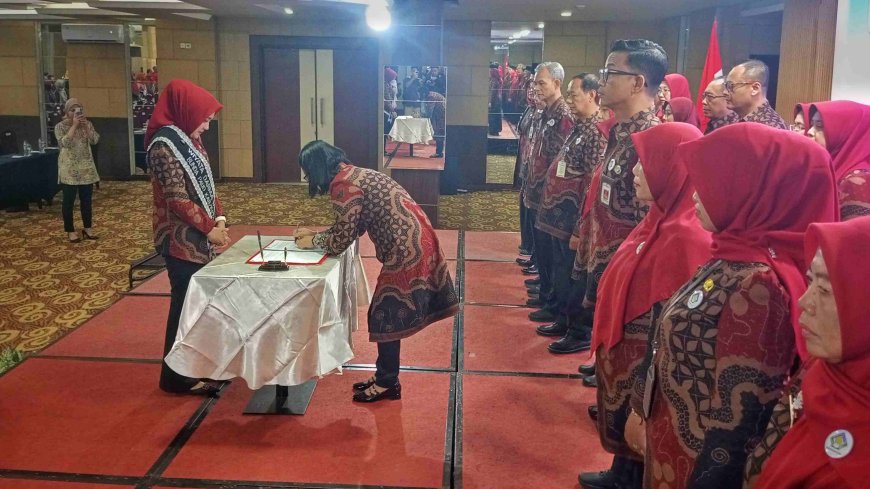 Bupati Klaten Ingatkan Bahaya Gawai bagi Anak, Pokja Bunda PAUD Dikukuhkan