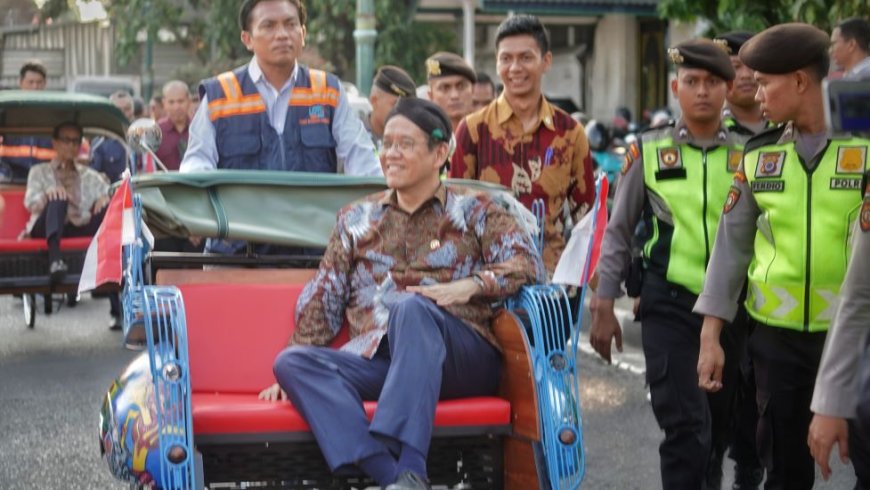 Bentor di Malioboro Bertahap Diganti Becak Listrik
