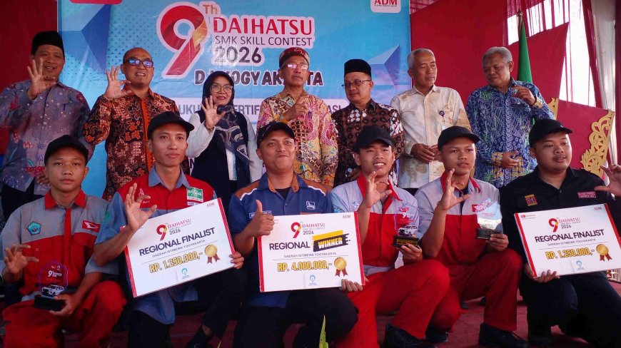 SMK Musaba Jadi Percontohan Astra, Kompetisi SMK Hasilkan Wakil DIY ke Nasional