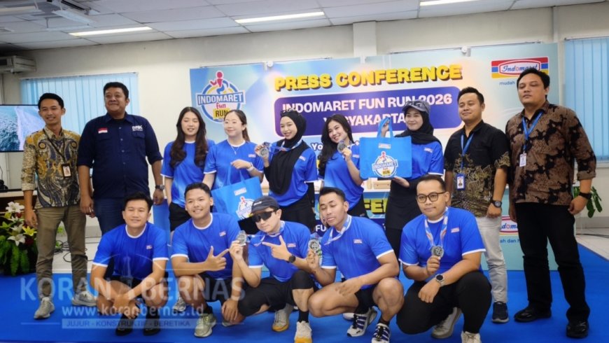 Indomaret Gelar Fun Run Perdana di Yogyakarta, Targetkan 5.000 Peserta