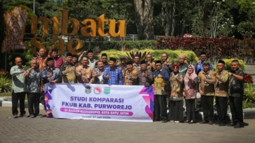 Perkuat Stabilitas Sosial, FKUB Purworejo Serap Praktik Baik Kerukunan dari Jawa Timur