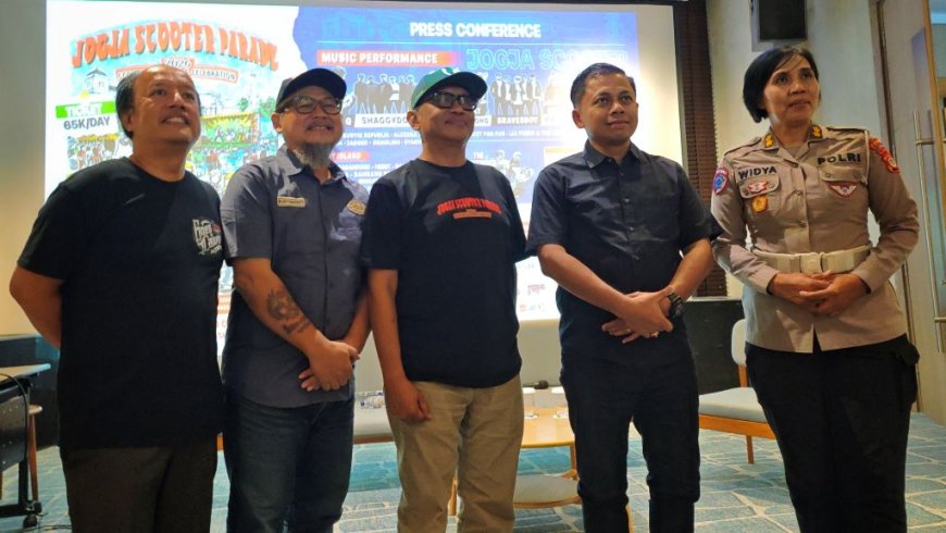 Jogja Scooter Parade Menggerakkan Pariwisata DIY