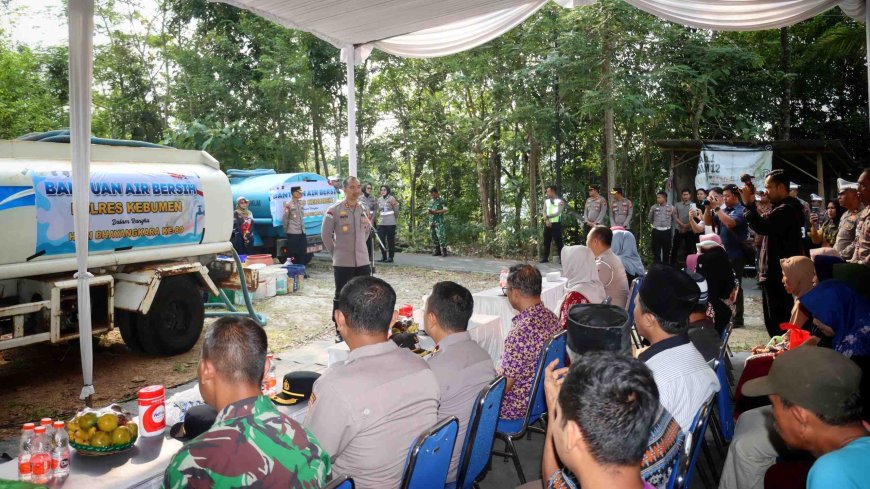 Kemarau Datang, Permintaan Dropping Air Bersih di Kebumen Masih Rendah