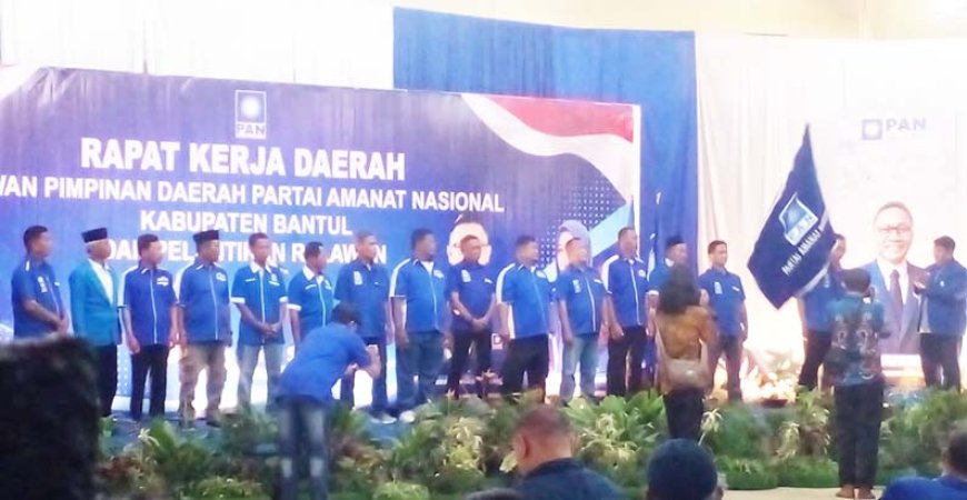 Susun Strategi, PAN Bantul Siap Rebut Kursi di Tiap Dapil
